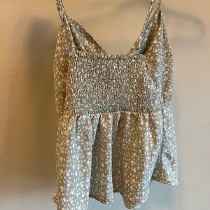 Abercrombie knot front cami